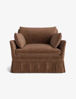Portola Luxe Depth Pleated Chair