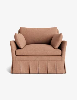 Portola Luxe Depth Pleated Chair