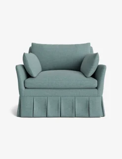 Portola Luxe Depth Pleated Chair