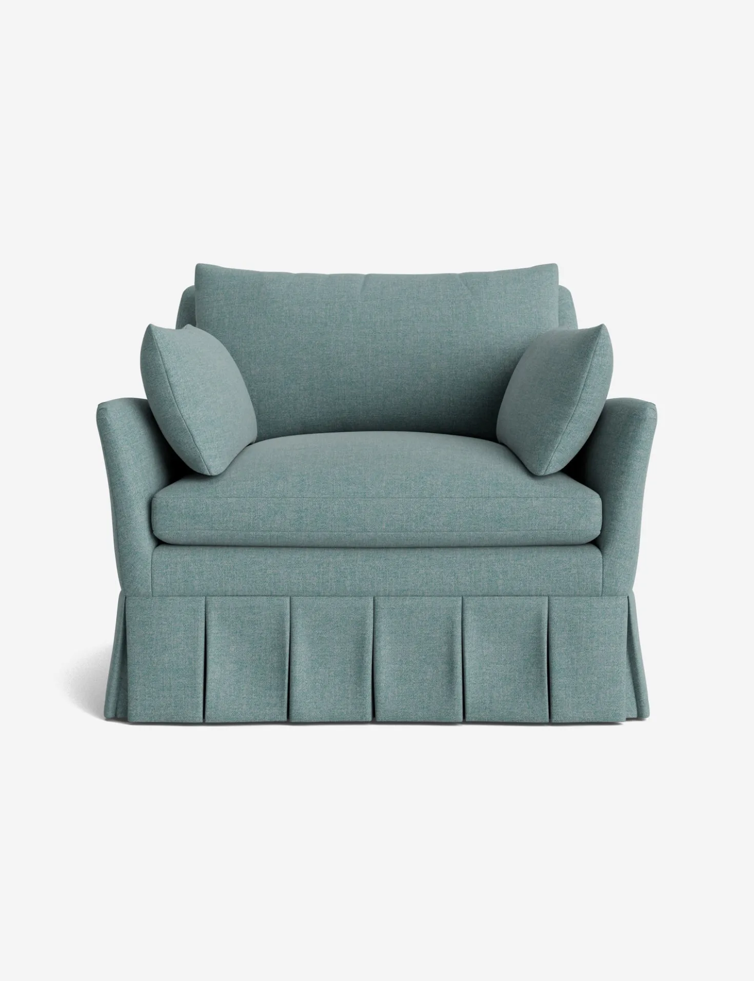 Portola Luxe Depth Pleated Chair