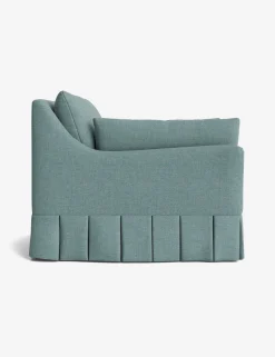 Portola Luxe Depth Pleated Chair