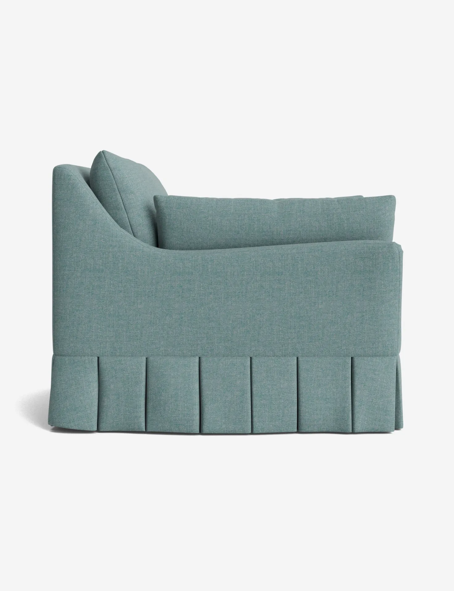 Portola Luxe Depth Pleated Chair