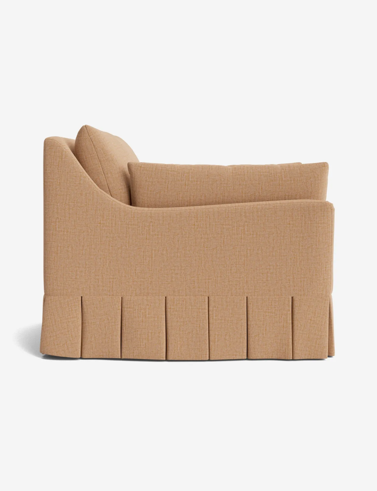 Portola Luxe Depth Pleated Chair