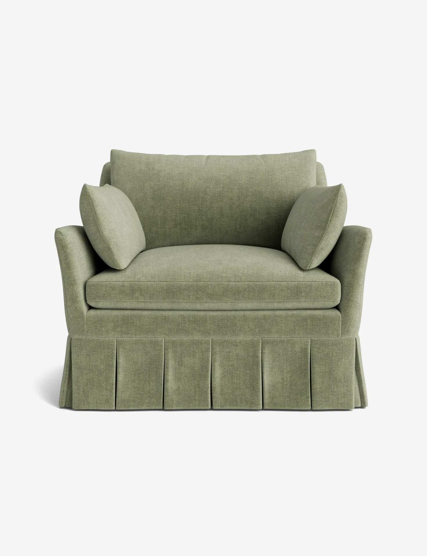 Portola Luxe Depth Pleated Chair