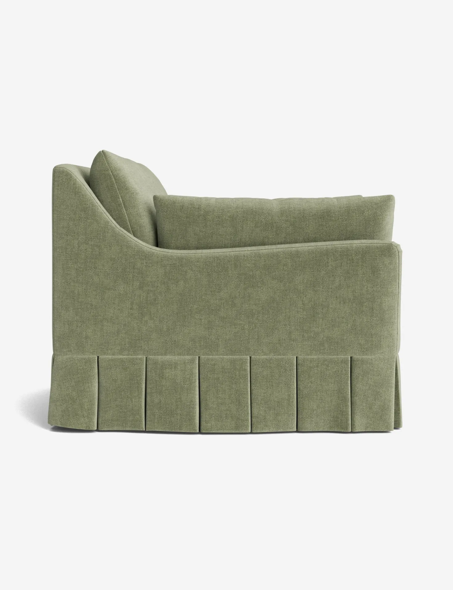 Portola Luxe Depth Pleated Chair