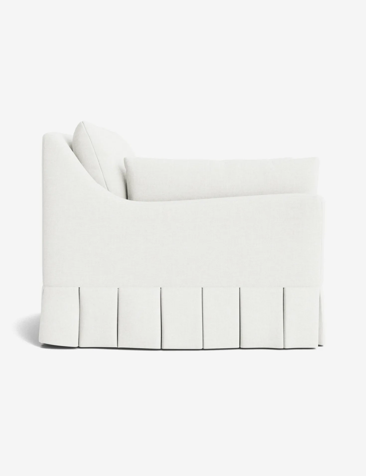 Portola Luxe Depth Pleated Chair