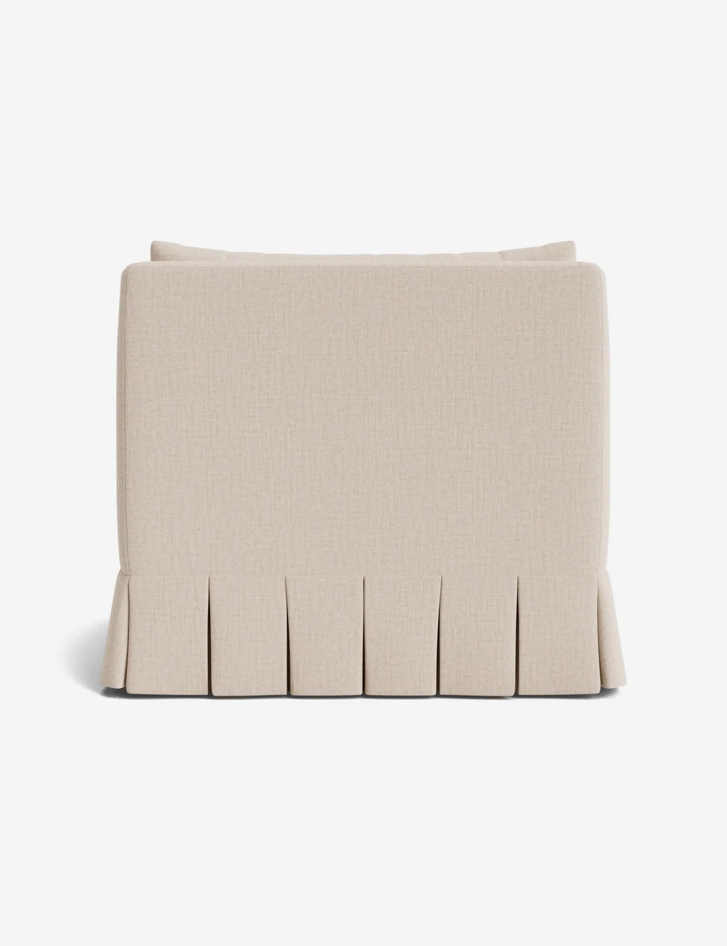 Portola Luxe Depth Pleated Chair