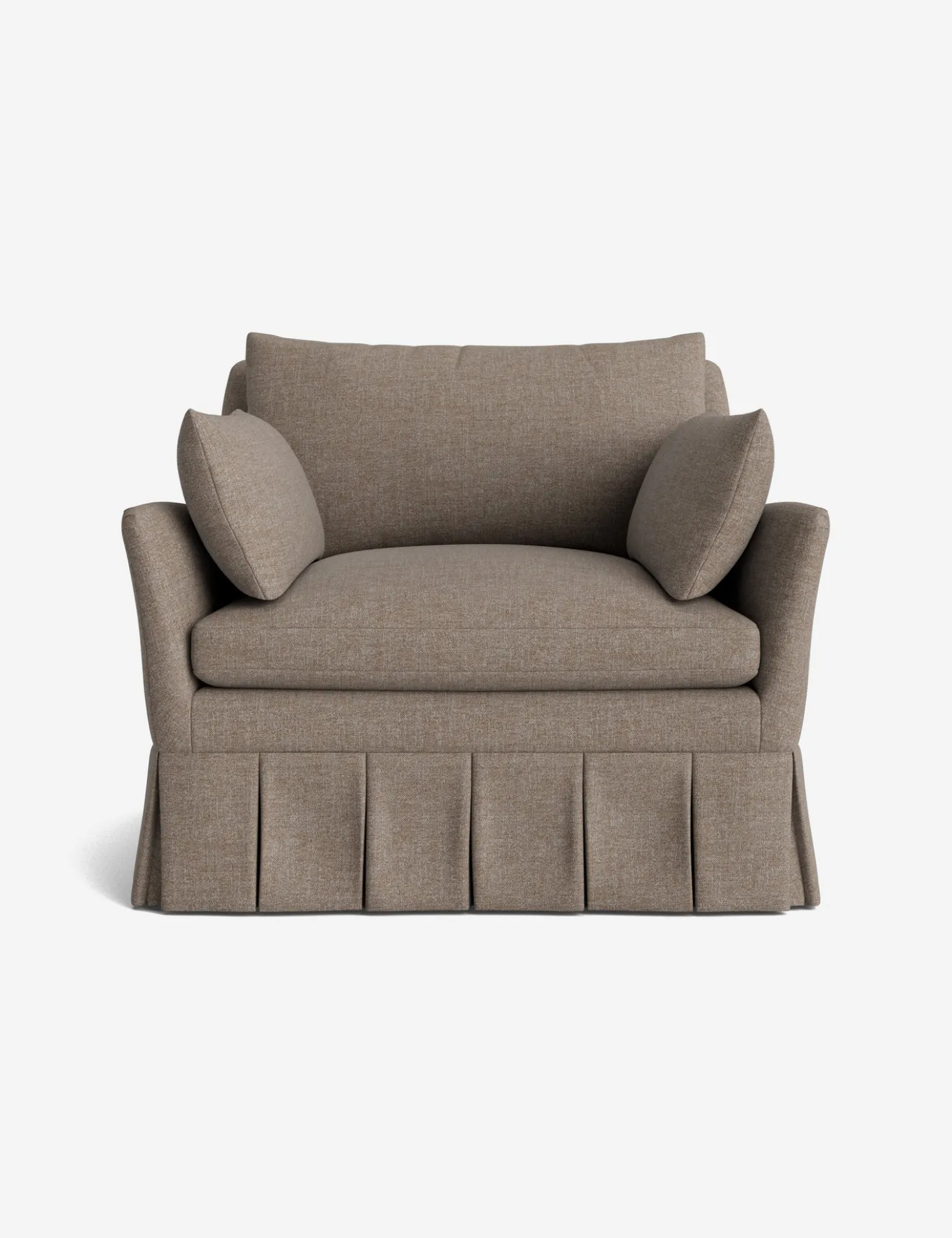Portola Luxe Depth Pleated Chair