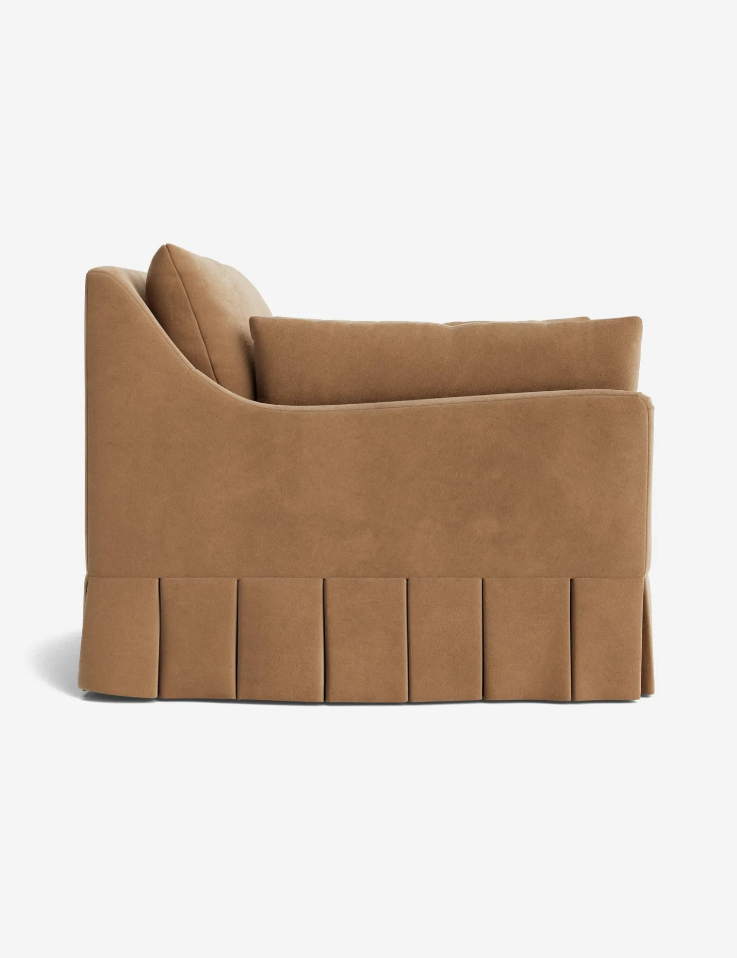 Portola Luxe Depth Pleated Chair