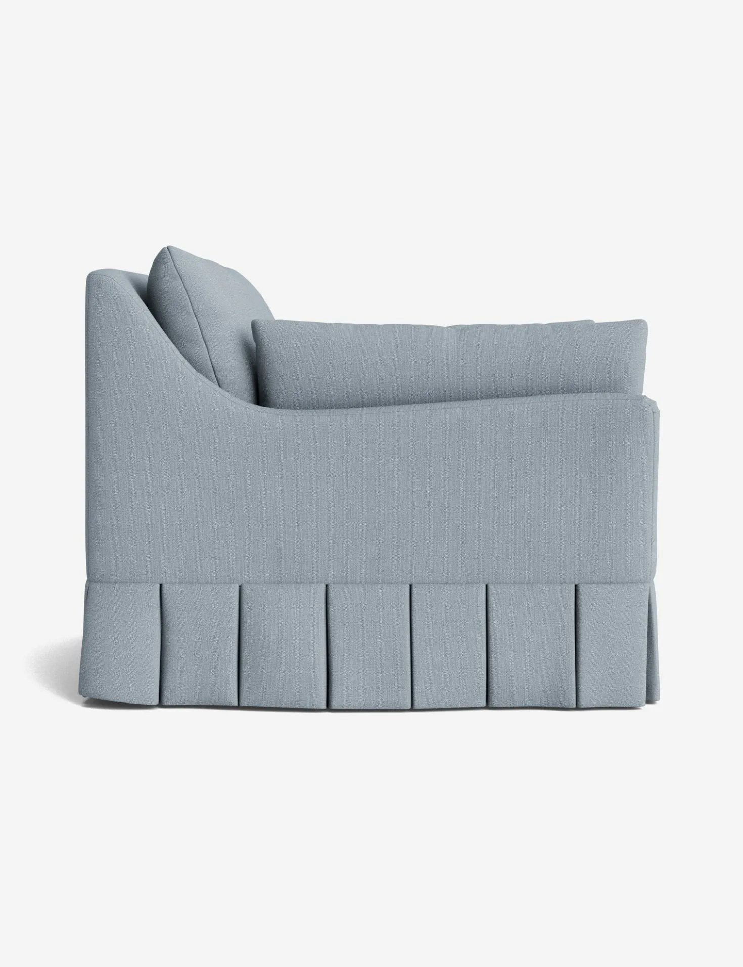 Portola Luxe Depth Pleated Chair