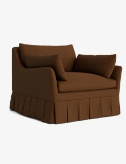 Portola Luxe Depth Pleated Chair