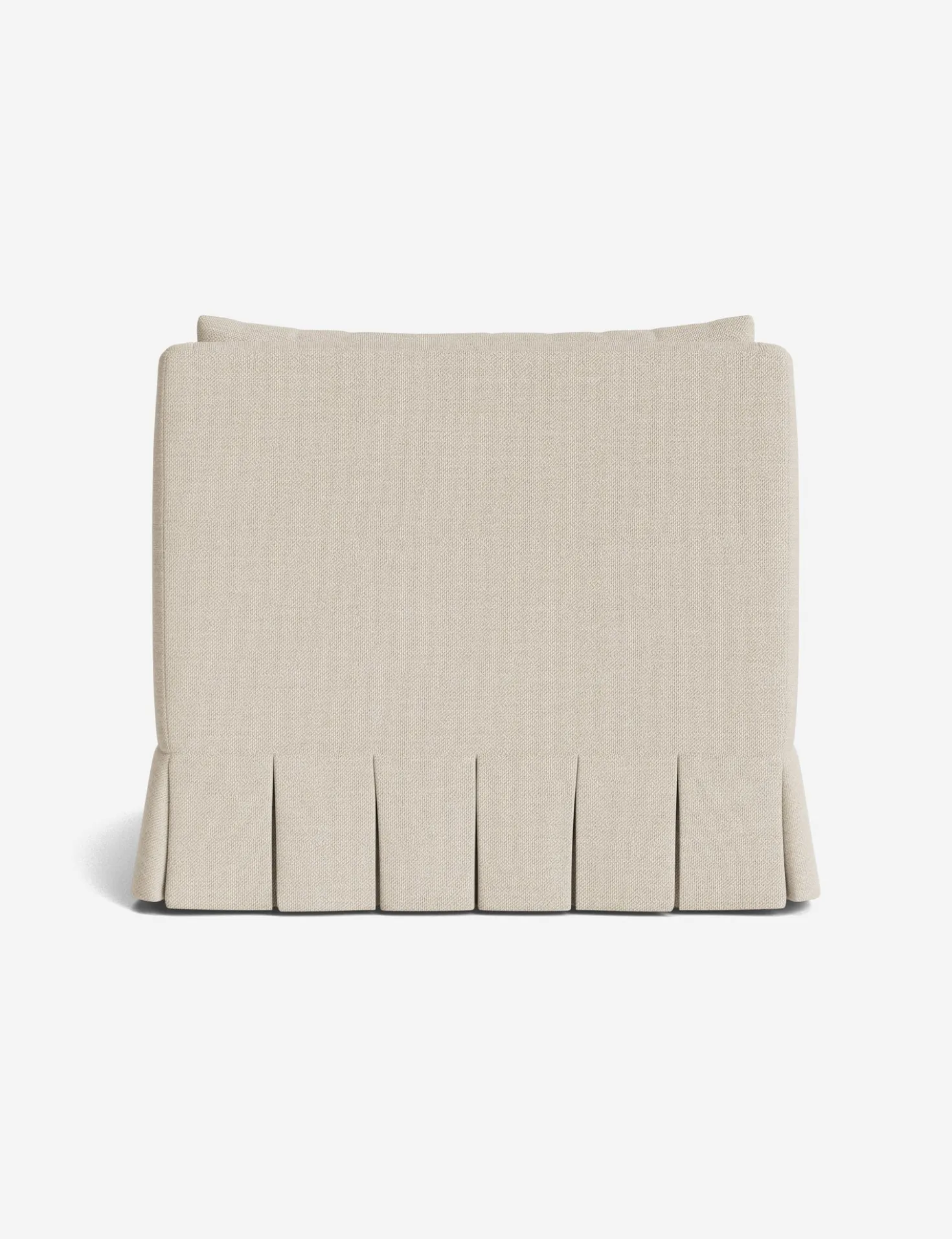 Portola Luxe Depth Pleated Chair