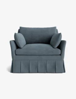 Portola Luxe Depth Pleated Chair