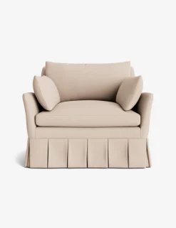 Portola Luxe Depth Pleated Chair