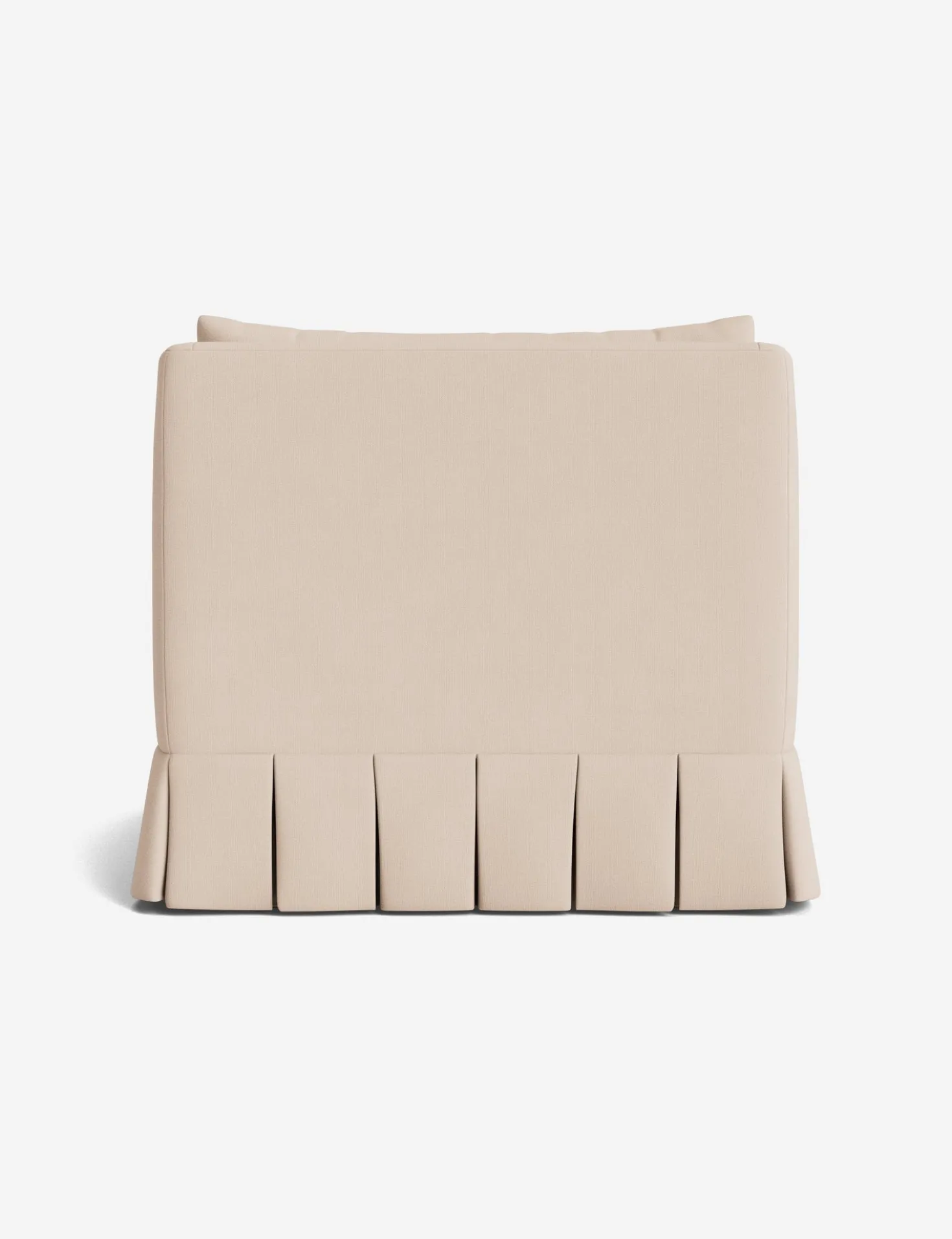Portola Luxe Depth Pleated Chair