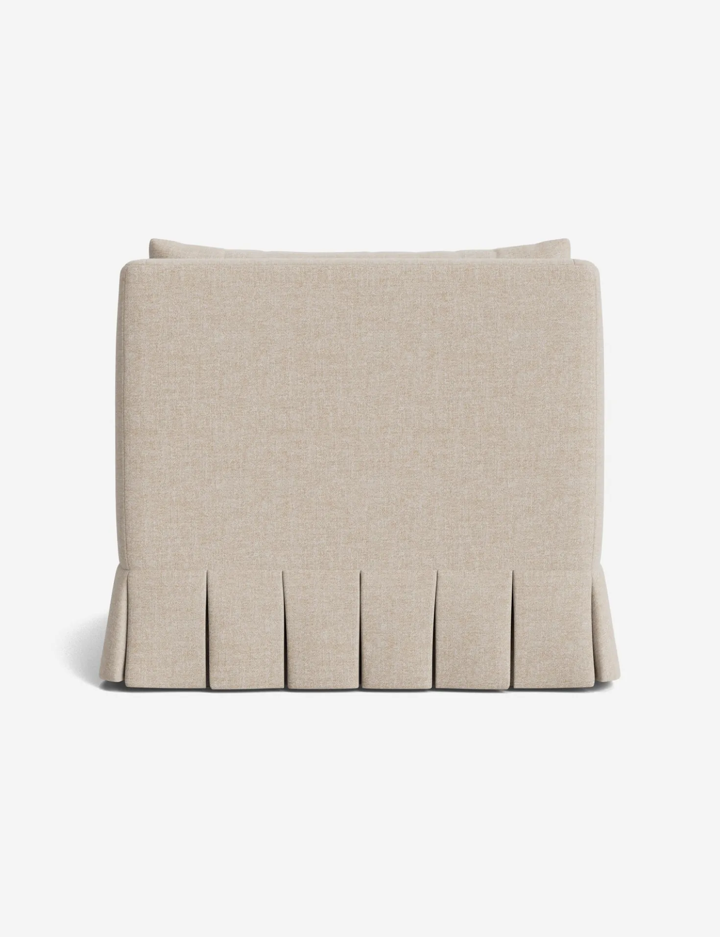 Portola Luxe Depth Pleated Chair