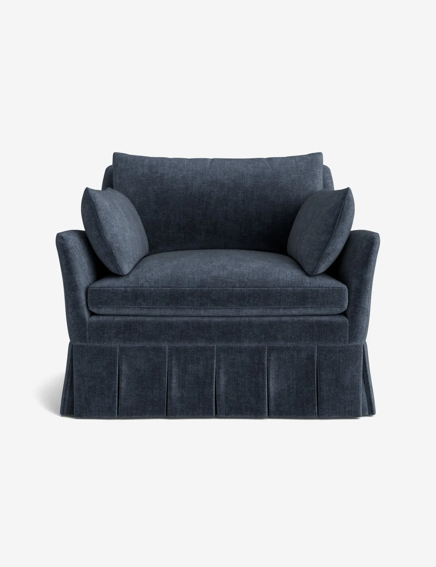 Portola Luxe Depth Pleated Chair