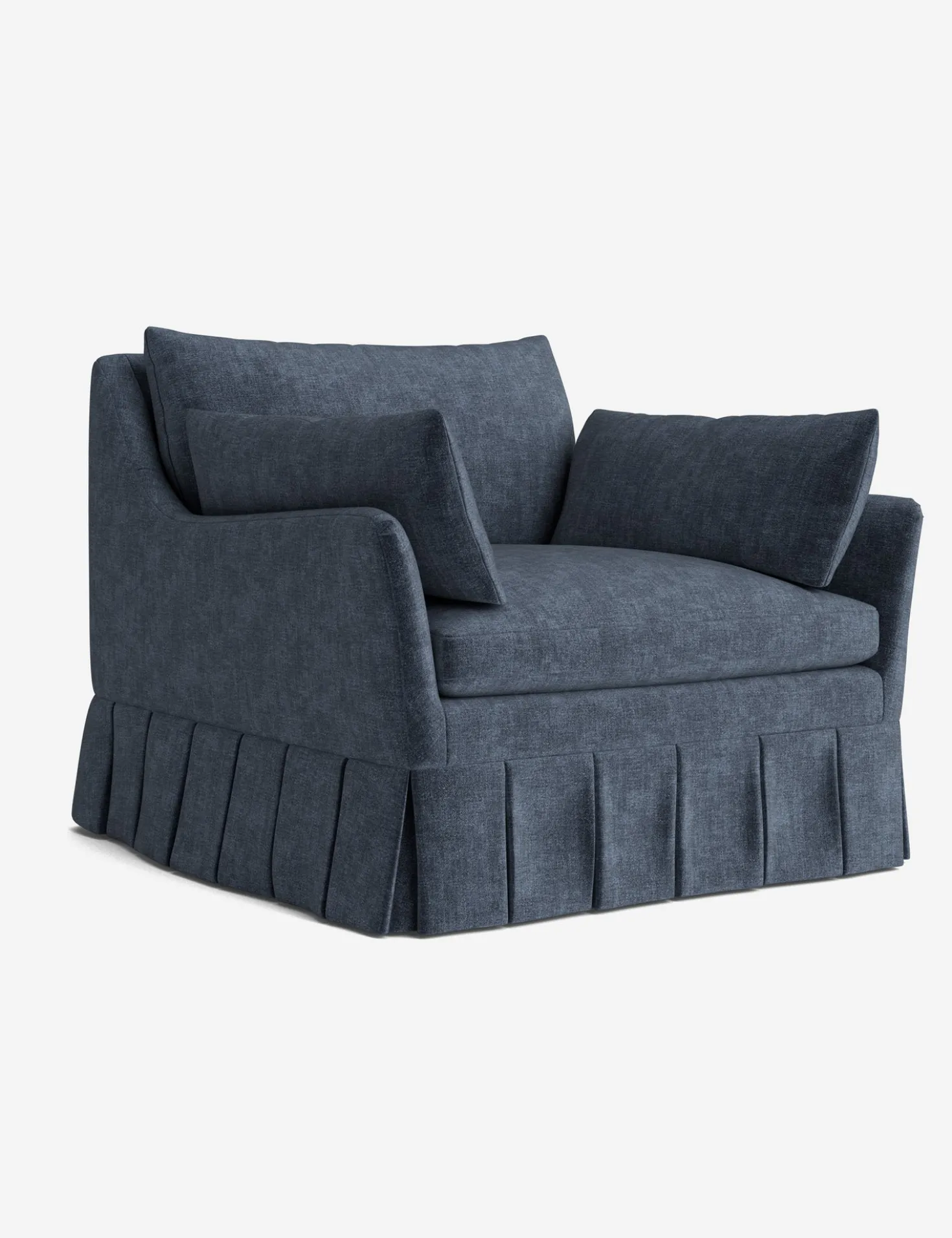 Portola Luxe Depth Pleated Chair