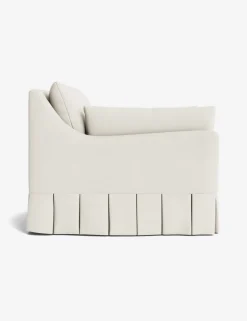 Portola Luxe Depth Pleated Chair