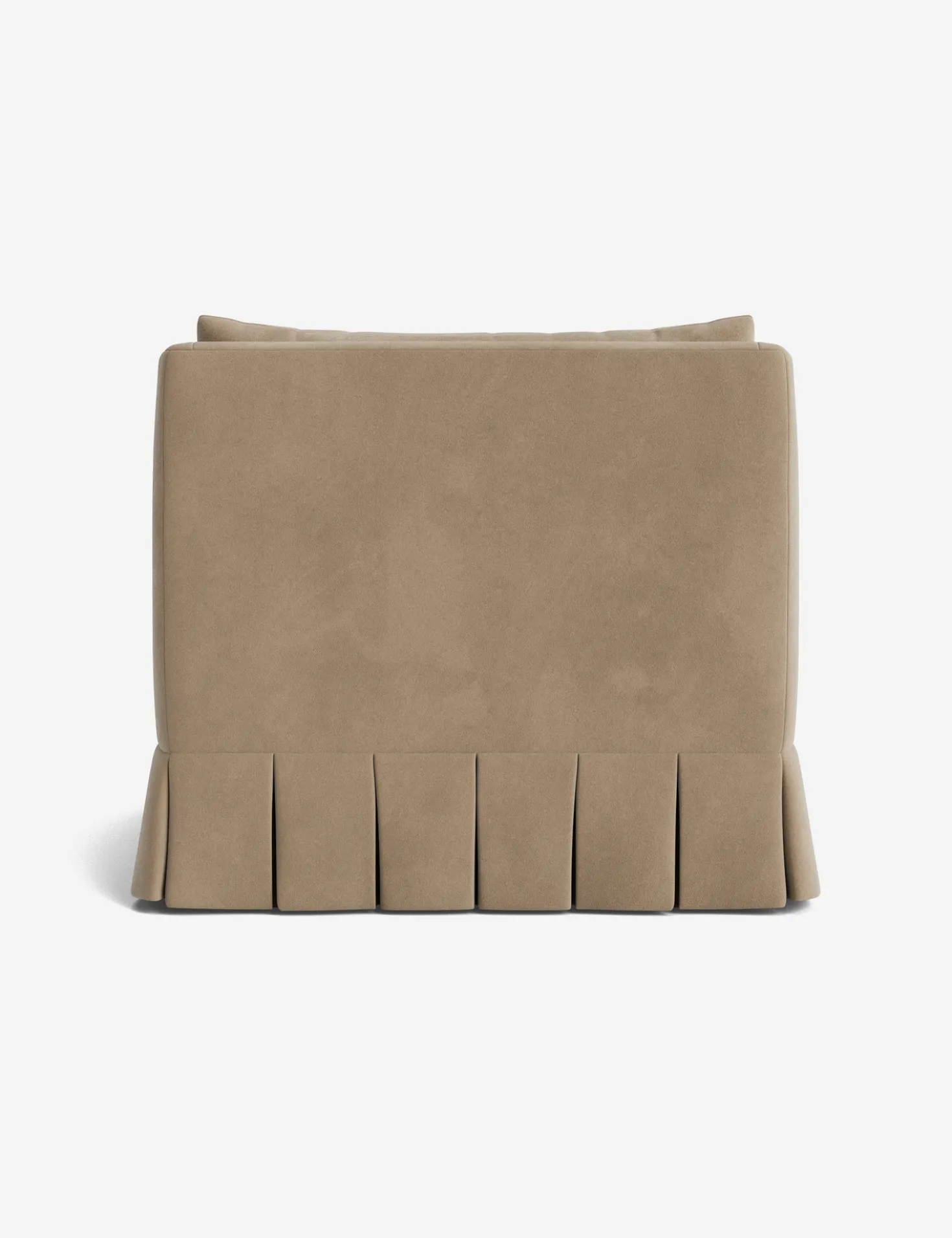 Portola Luxe Depth Pleated Chair