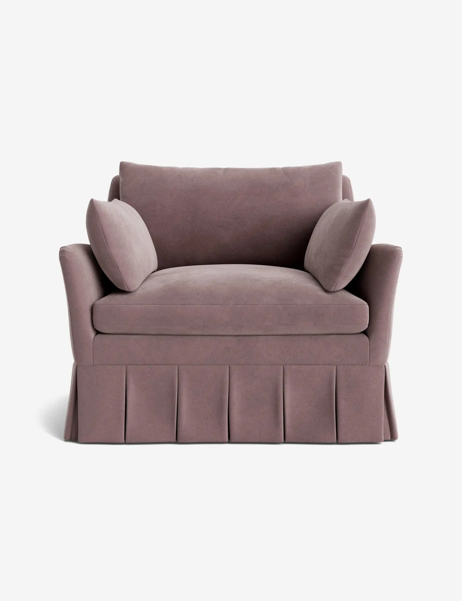 Portola Luxe Depth Pleated Chair