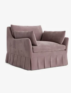 Portola Luxe Depth Pleated Chair
