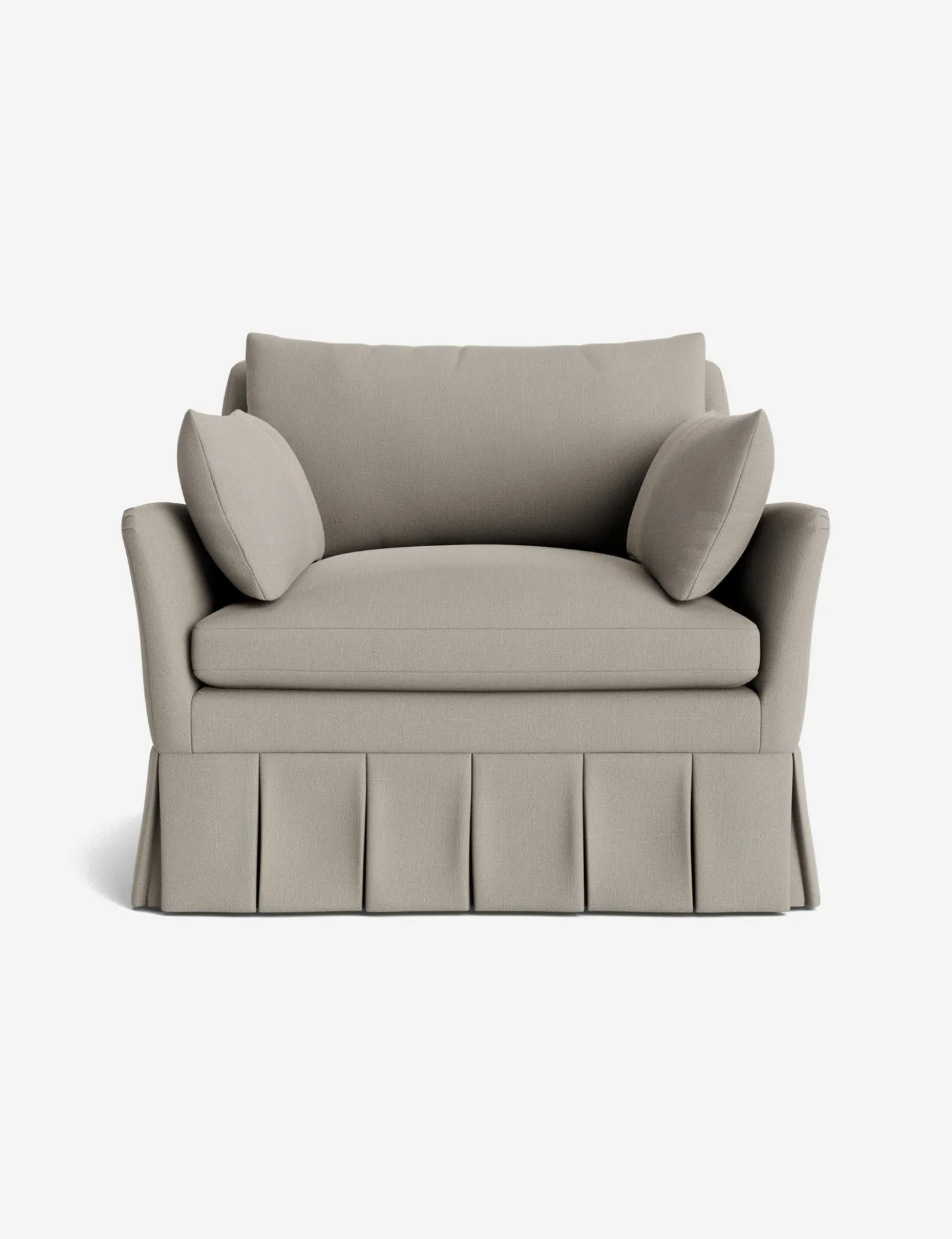 Portola Luxe Depth Pleated Chair