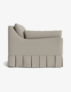 Portola Luxe Depth Pleated Chair