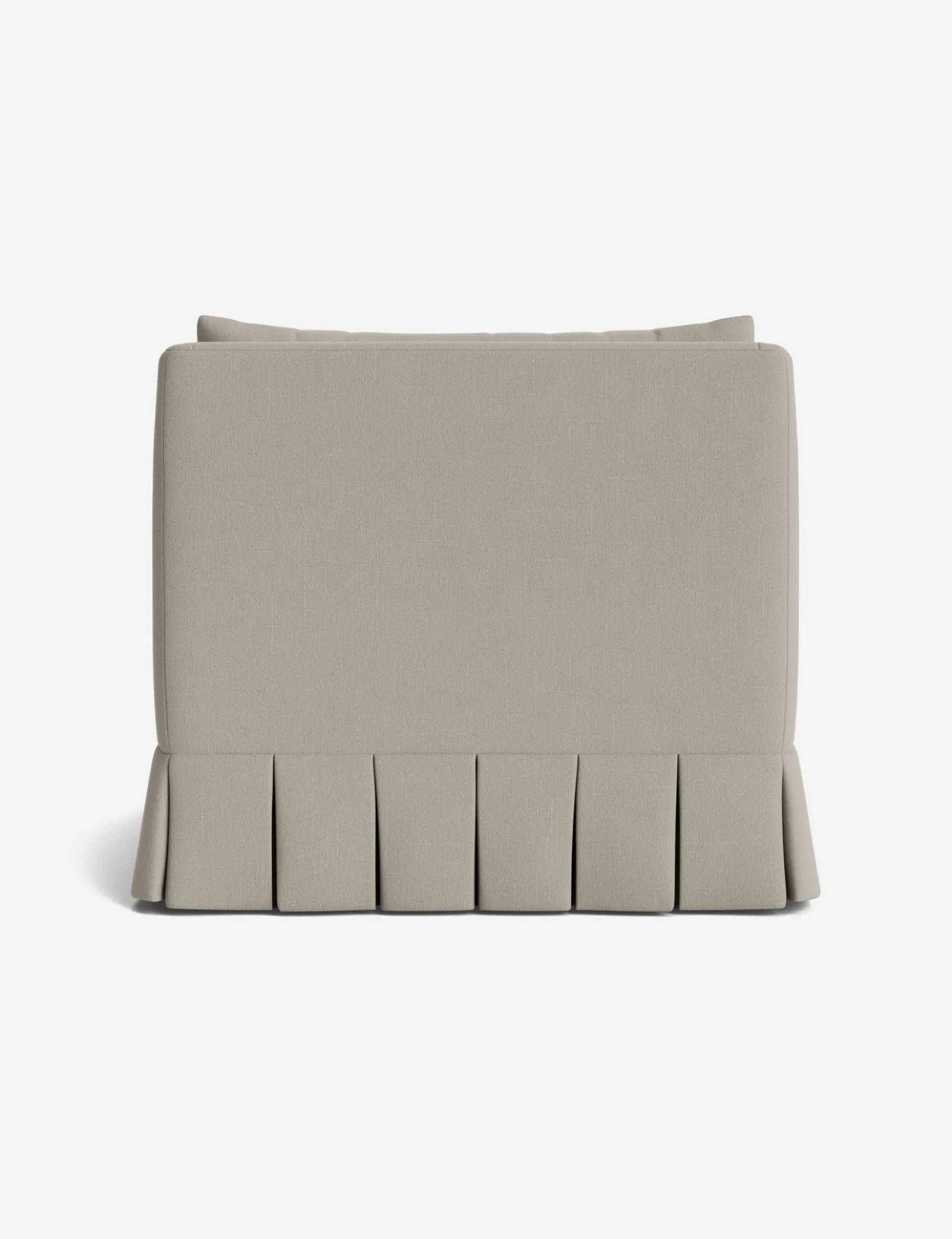 Portola Luxe Depth Pleated Chair