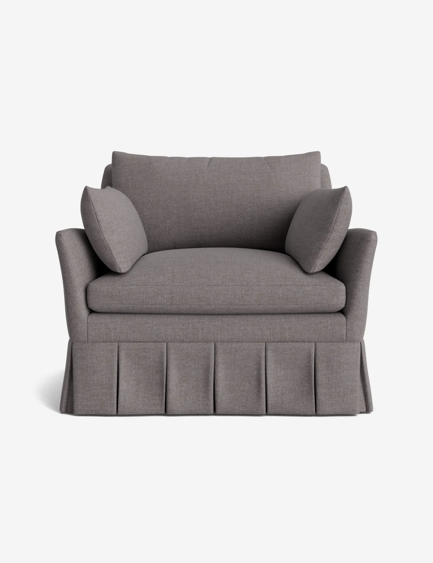Portola Luxe Depth Pleated Chair