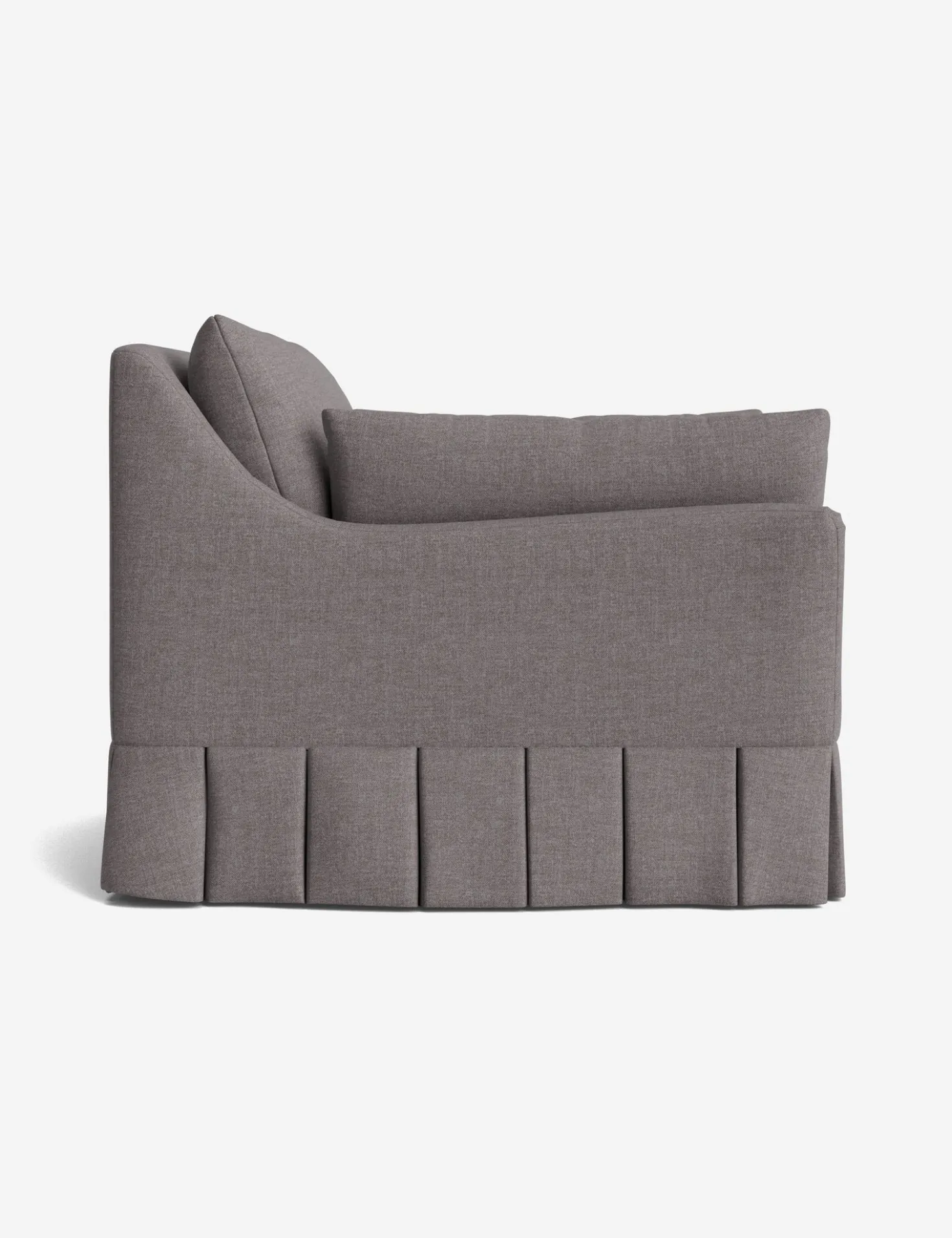 Portola Luxe Depth Pleated Chair