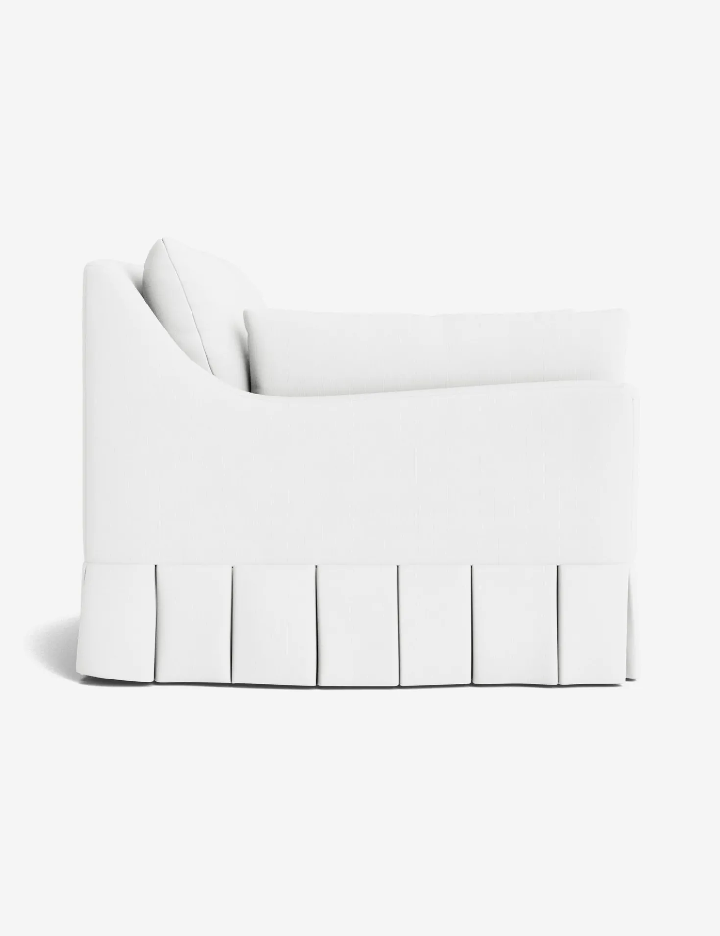 Portola Luxe Depth Pleated Chair