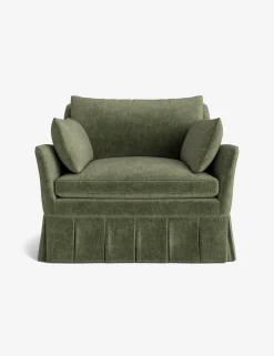 Portola Luxe Depth Pleated Chair