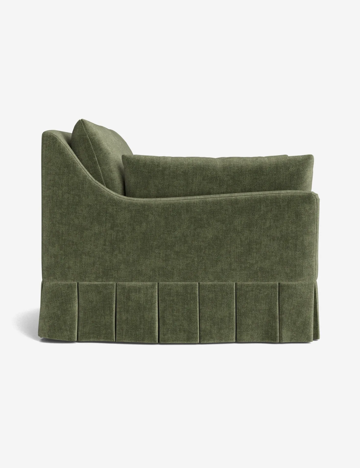 Portola Luxe Depth Pleated Chair