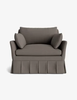 Portola Luxe Depth Pleated Chair
