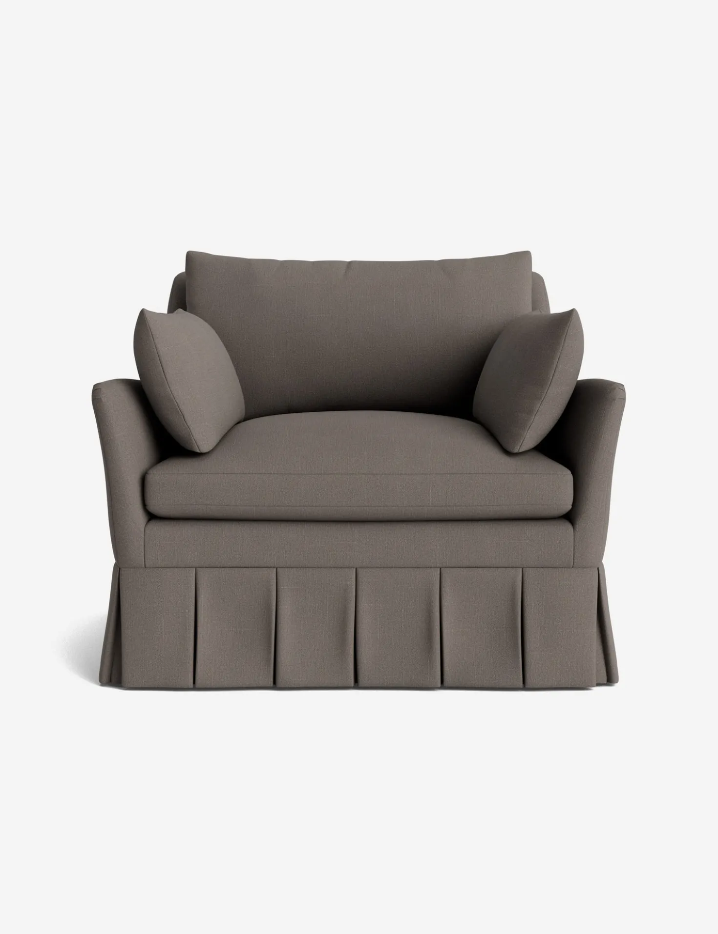 Portola Luxe Depth Pleated Chair