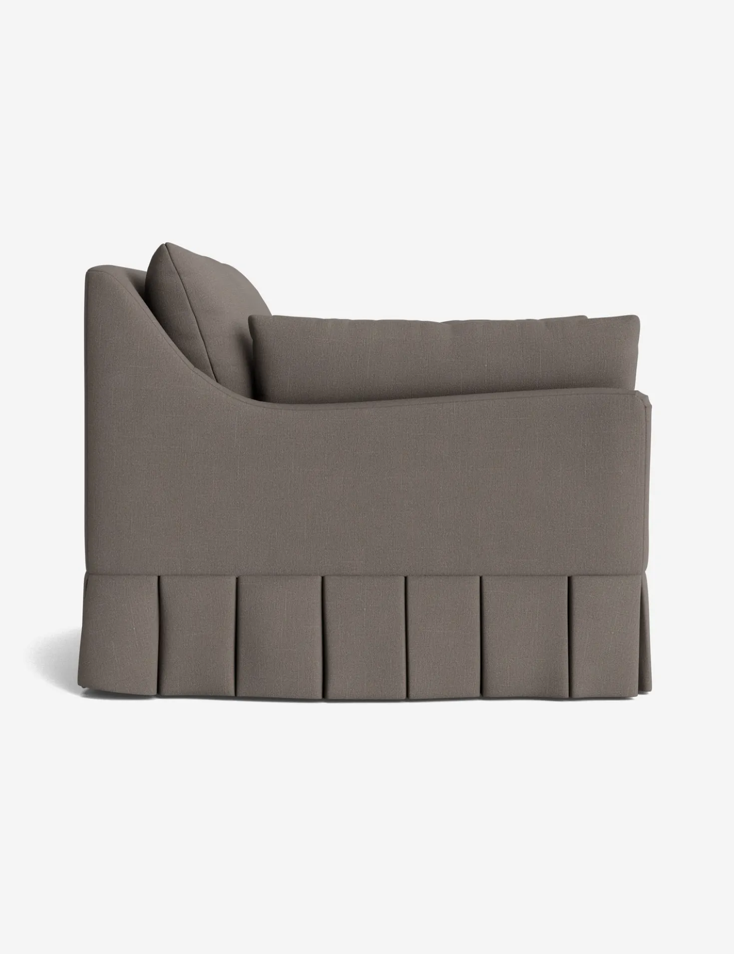 Portola Luxe Depth Pleated Chair