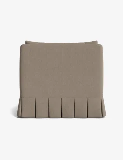 Portola Luxe Depth Pleated Chair