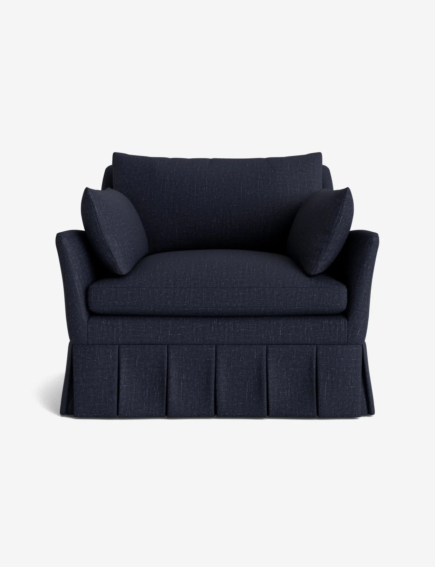 Portola Luxe Depth Pleated Chair