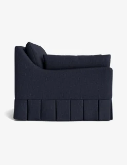 Portola Luxe Depth Pleated Chair