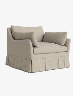 Portola Luxe Depth Pleated Chair