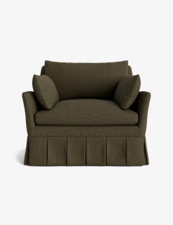 Portola Luxe Depth Pleated Chair