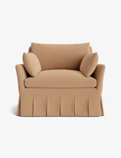Portola Luxe Depth Pleated Chair