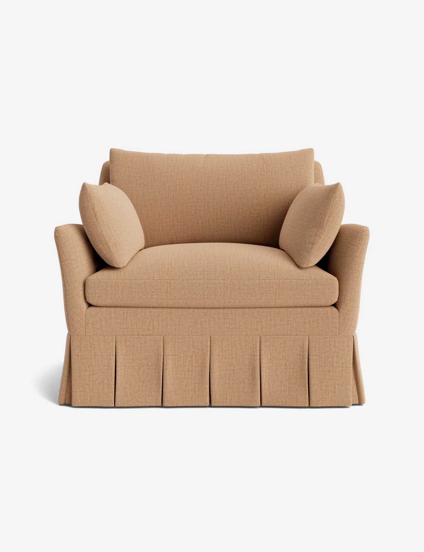 Portola Luxe Depth Pleated Chair