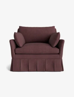 Portola Luxe Depth Pleated Chair