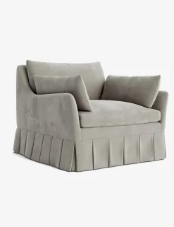 Portola Luxe Depth Pleated Chair