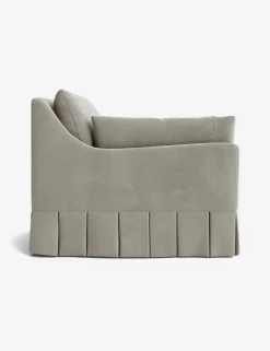 Portola Luxe Depth Pleated Chair