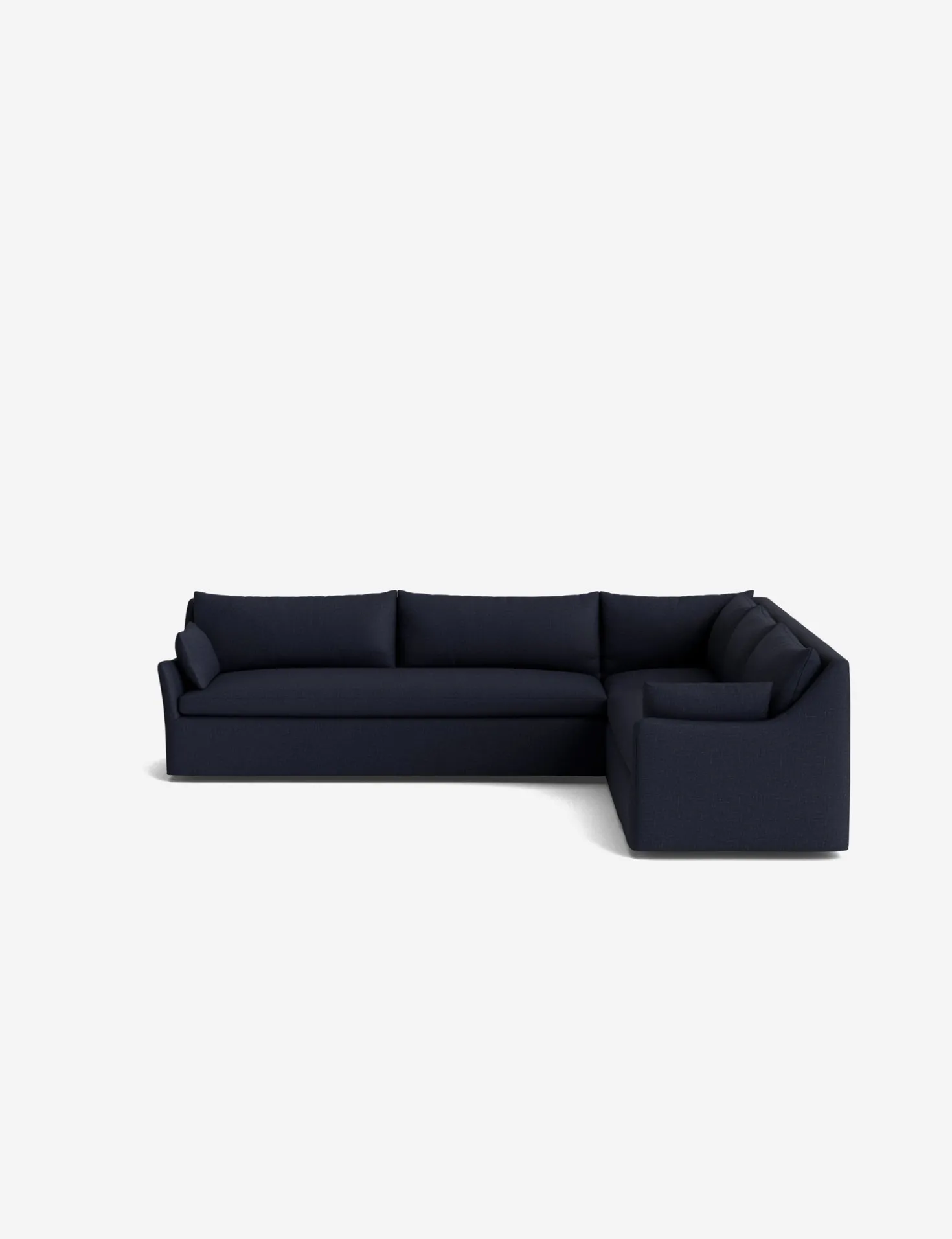 Portola Slipcover Corner Sectional Sofa