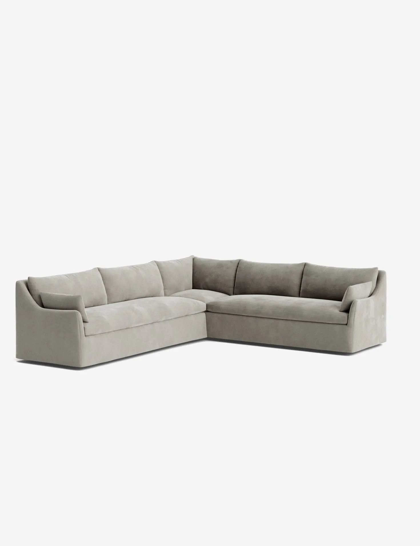 Portola Slipcover Corner Sectional Sofa