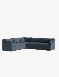 Portola Slipcover Corner Sectional Sofa